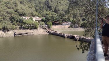 Sequía en Carlos Paz: sigue bajando el dique San Roque
