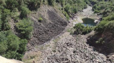 Sequía en Carlos Paz: sigue bajando el dique San Roque