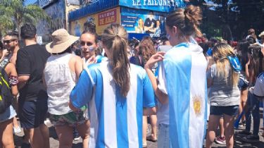 Locura total en Carlos Paz: «Argentina campeón»