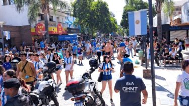 Locura total en Carlos Paz: «Argentina campeón»