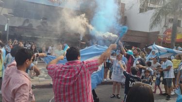 Un recorrido en imágenes de los festejos en Carlos Paz por la Copa del Mundo