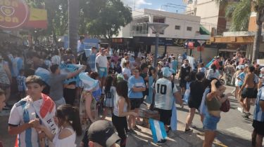 Un recorrido en imágenes de los festejos en Carlos Paz por la Copa del Mundo