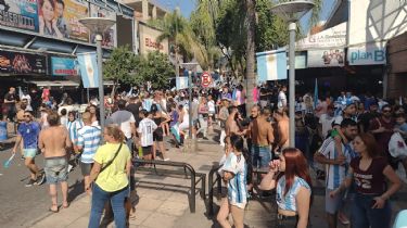 Un recorrido en imágenes de los festejos en Carlos Paz por la Copa del Mundo