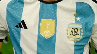 ¿Cuándo llegará la camiseta argentina con la tercera estrella?