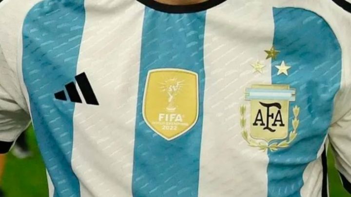 ¿Cuándo llegará la camiseta argentina con la tercera estrella?