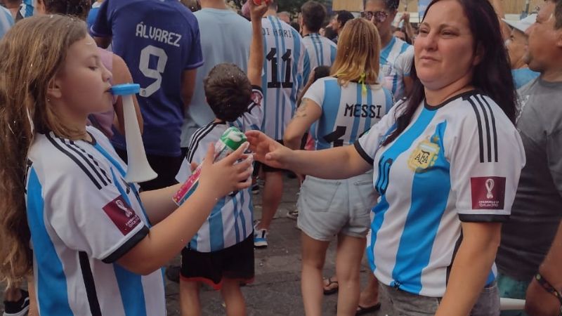 Las imágenes de la locura en los festejos de Carlos Paz