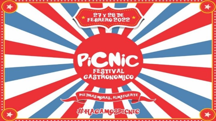 Almafuerte: el domingo comienza la edición 2022 de “Picnic, Festival Gastronómico”