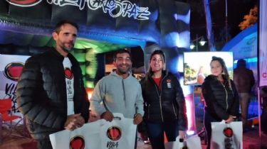 Carlos Paz promocionó Semana Santa en el Moto GP
