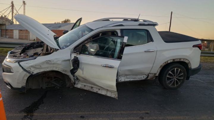 Tres heridos en un impactante accidente en el sur de Córdoba