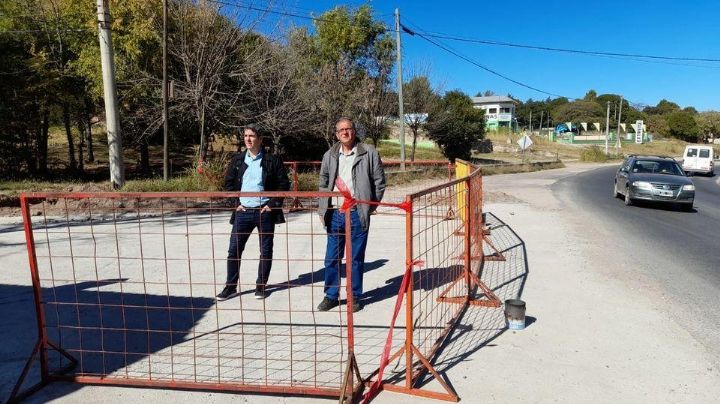 Huerta Grande: Montoto recorrió la finalización de obras