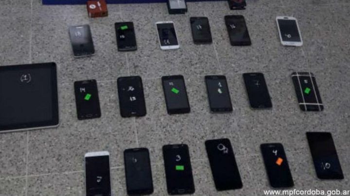 Llaman a reconocer celulares robados en Córdoba