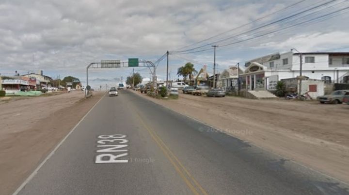 Ciclista provocó un accidente y huyó en Villa Santa Cruz del Lago