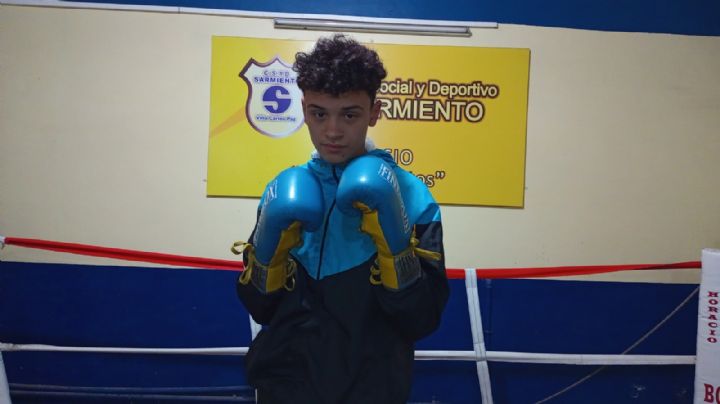 Rulito, la joven promesa del boxeo de Carlos Paz