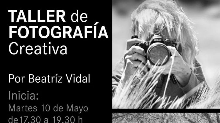 Beatriz Vidal brindará un taller de fotografía gratuito en Villa Giardino