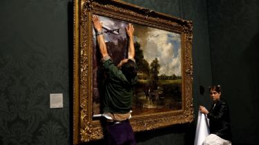 Vandalizaron un cuadro de John Constable en la Galería Nacional británica