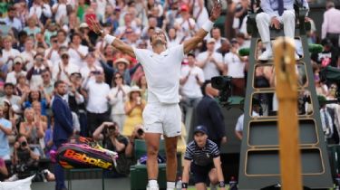 Nadal logró un triunfo épico y está en semis de Wimbledon