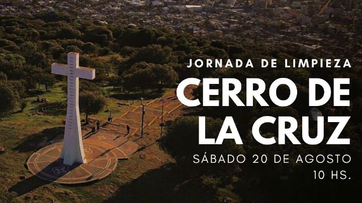 Habrá una jornada de limpieza en el Cerro de la Cruz