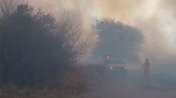 Fuego en Sierras Chicas: Hay evacuaciones preventivas en Villa Allende