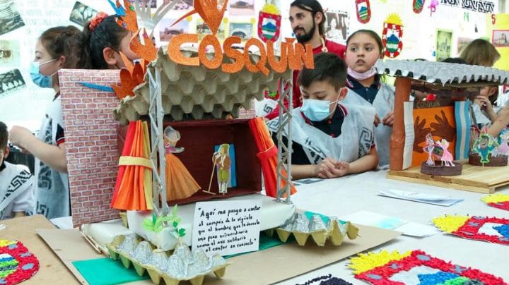Gran muestra de las escuelas primarias de Cosquín