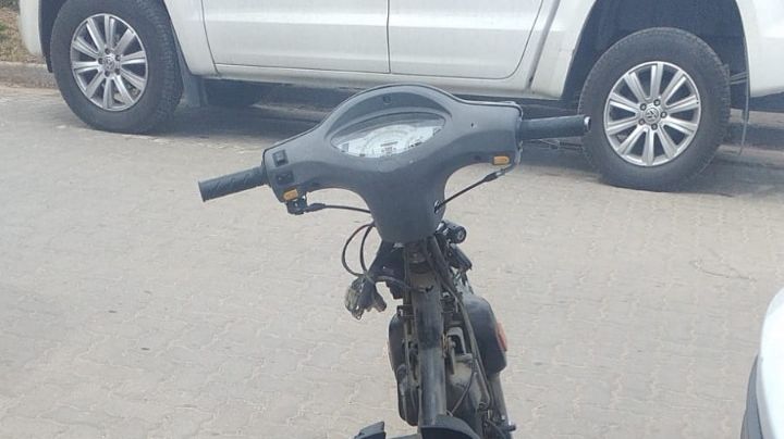 Carlos Paz: hallan una moto que fue robada anoche