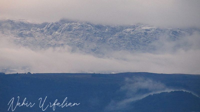 Las postales de la nieve en las sierras de Córdoba