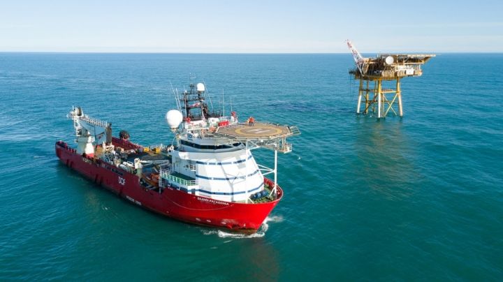 Se inició el Proyecto Fénix, para producir gas natural en el Mar Austral