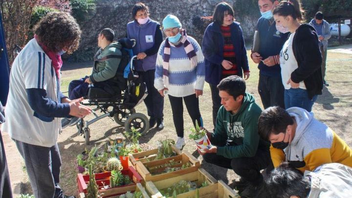 Cosquín: realizaron prácticas ambientales en el Centro de Día
