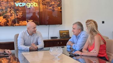 Gómez Gesteira se reunió con el gobernador jujeño Gerardo Morales