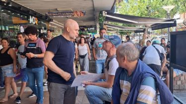 Rodríguez Larreta recorrió la peatonal de Carlos Paz