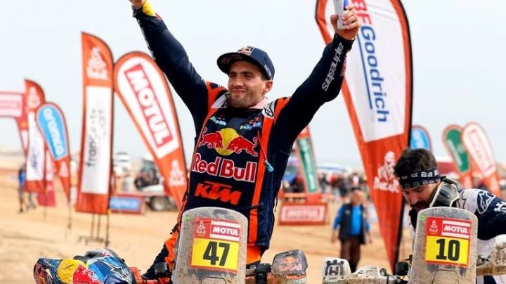 Kevin Benavides hizo historia en el Rally Dakar