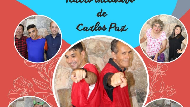 Carlos Paz: La primera obra teatral interpretada por personas con discapacidad