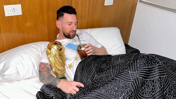 El nuevo detalle en el mate de Messi tras ganar la Copa del Mundo