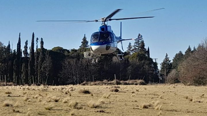 Rescatan en helicóptero a una persona del cerro Champaquí