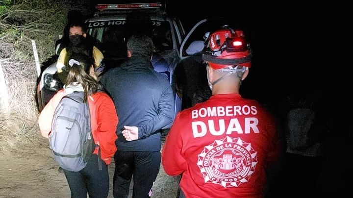 Mina Clavero: rescataron a 4 personas extraviadas en las sierras