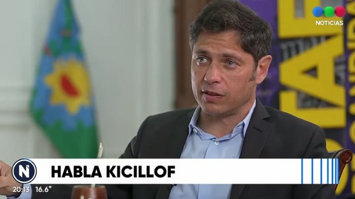 Kicillof habló del escándalo de Insaurralde