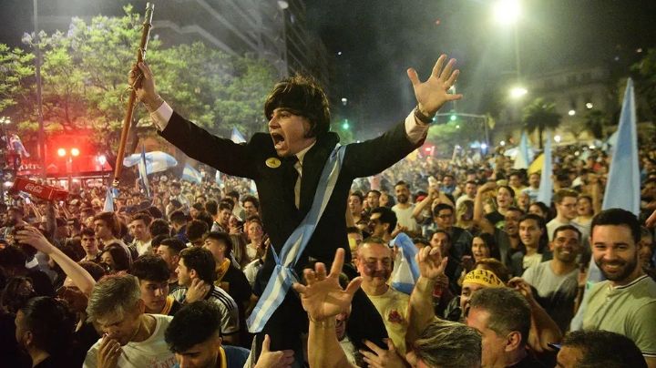 El triunfo de Javier Milei desató la euforia en Córdoba