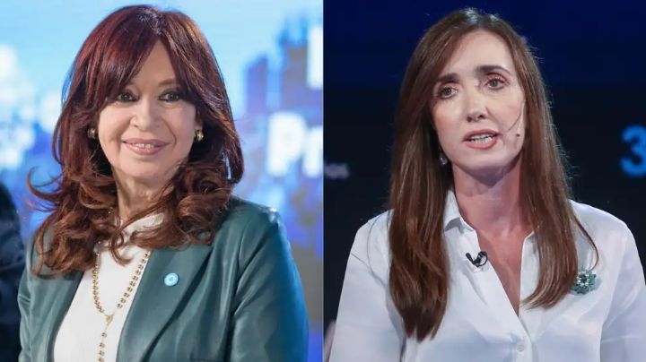 Cristina Kirchner se reunió con Victoria Villarruel en el Senado