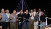 Schiaretti y Llaryora inauguraron un nuevo puente peatonal