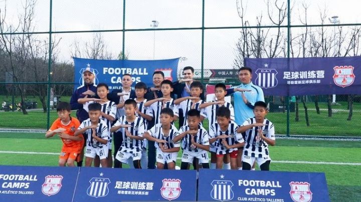 Talleres abrió su primera escuela de fútbol oficial en China