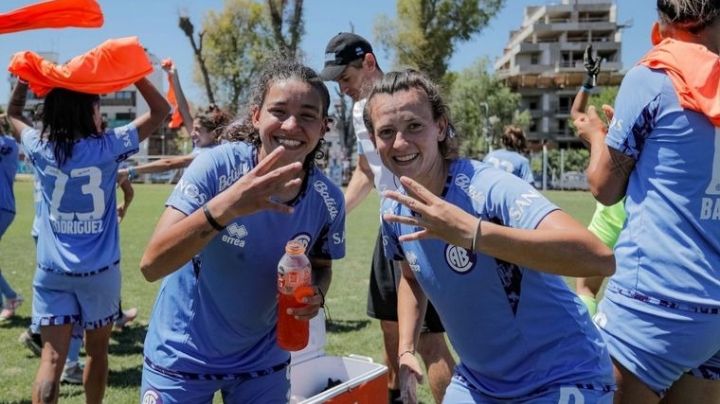 El femenino de Belgrano goleó y está en cuartos de la Copa de la Liga