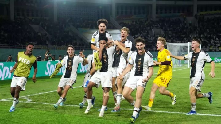 Alemania venció por penales a Francia y es el campeón del Mundial Sub 17