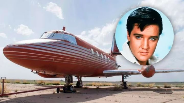 Subastaron un avión de Elvis que estuvo 40 años abandonado