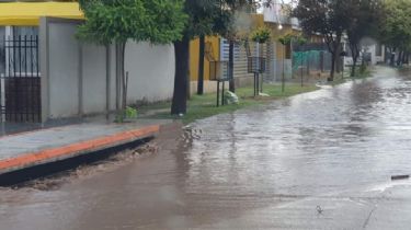Una ciudad bajo el agua, la lluvia hizo estragos en Río Primero