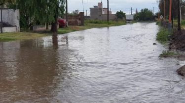 Una ciudad bajo el agua, la lluvia hizo estragos en Río Primero