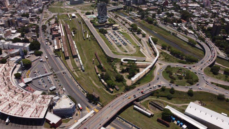 La ciclovía elevada cada vez más cerca de terminarse en Córdoba