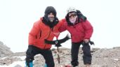 Una pareja de Carlos Paz cumplió el sueño de escalar el Aconcagua