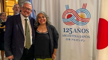 Cosquín: Musso se sumó a los festejos de la hermandad Argentina - Japón