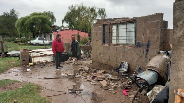 Hay 40 viviendas dañadas por la tormenta en Río Cuarto