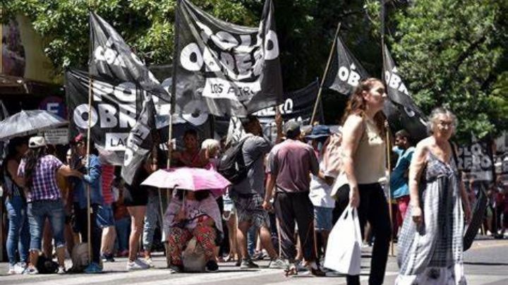 Una jornada de marchas y reclamos en el centro de Córdoba
