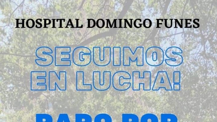 Personal del Hospital Funes paró 48 horas por reclamos salariales